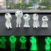 Mini Luminous Alien Dolls