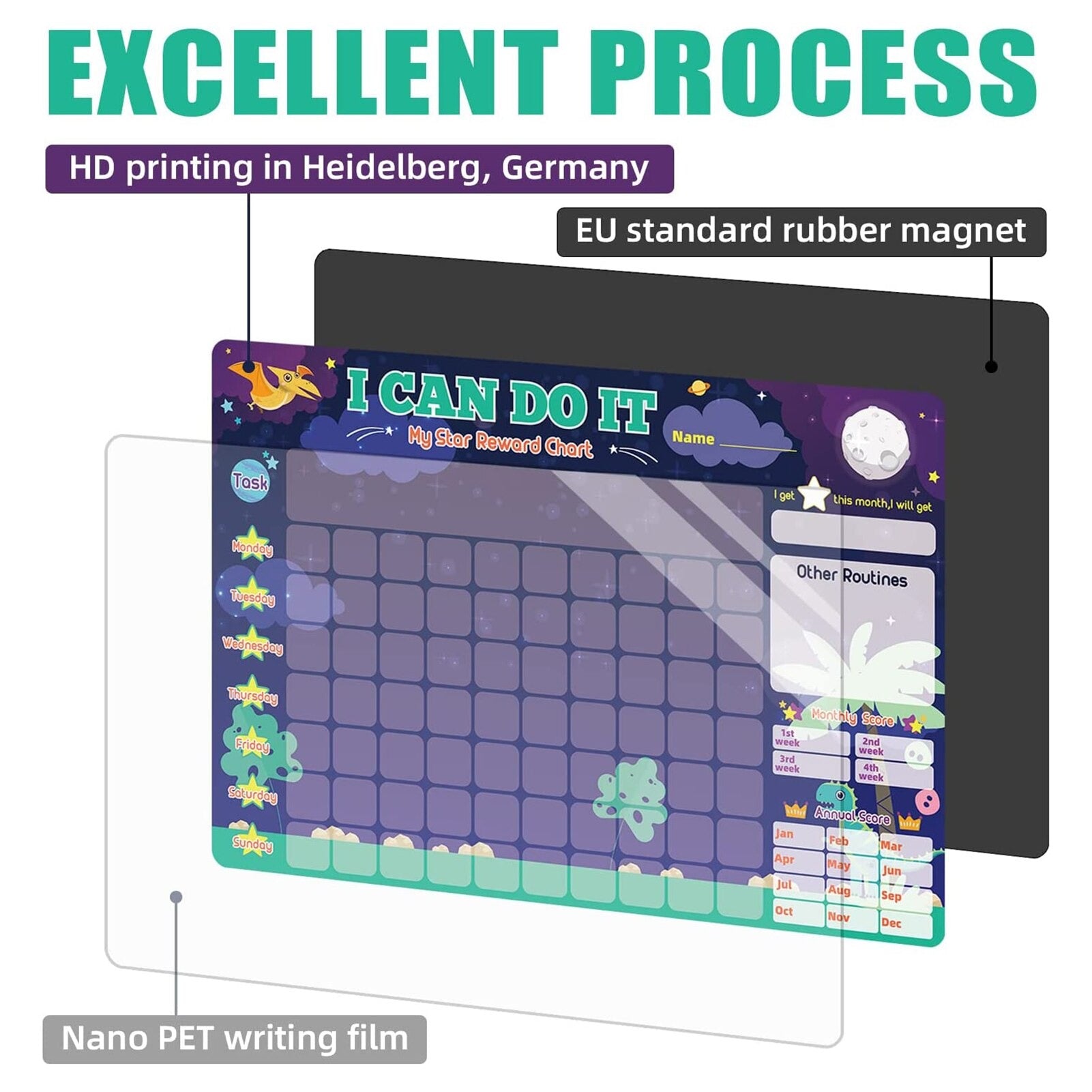 My Star Magnetic Reward Chart